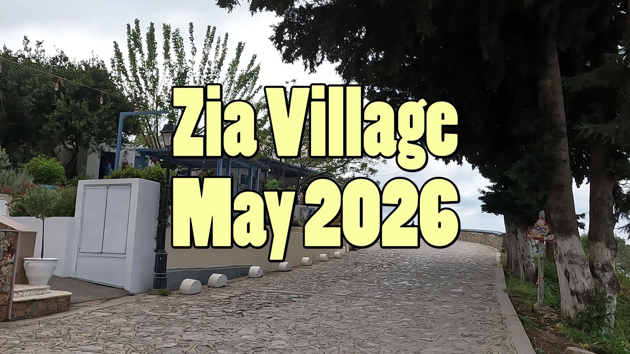 Zia Village 🇬🇷 | Cloudy Mountain, Sunny Views (Kos 2026)