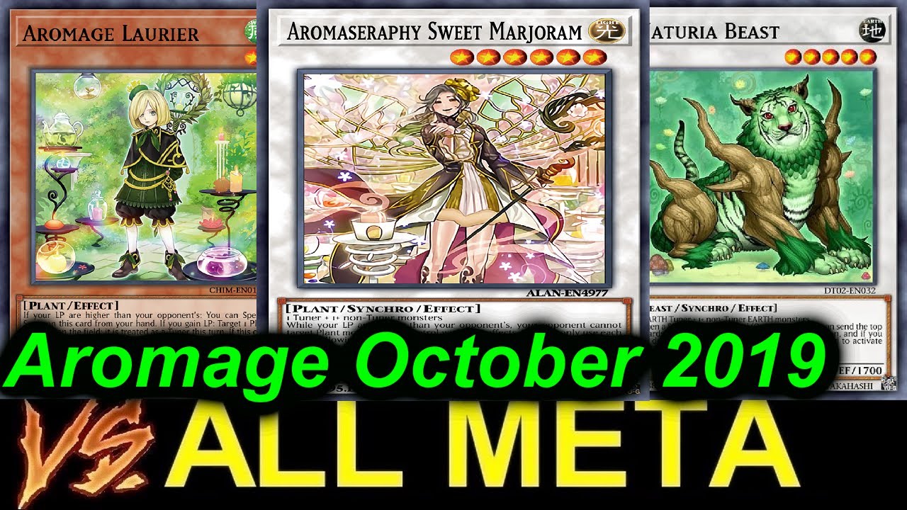 【YGOPRO】AROMAGE VS ALL META DECKS OCTOBER 2019 POST CHAOS IMPACT