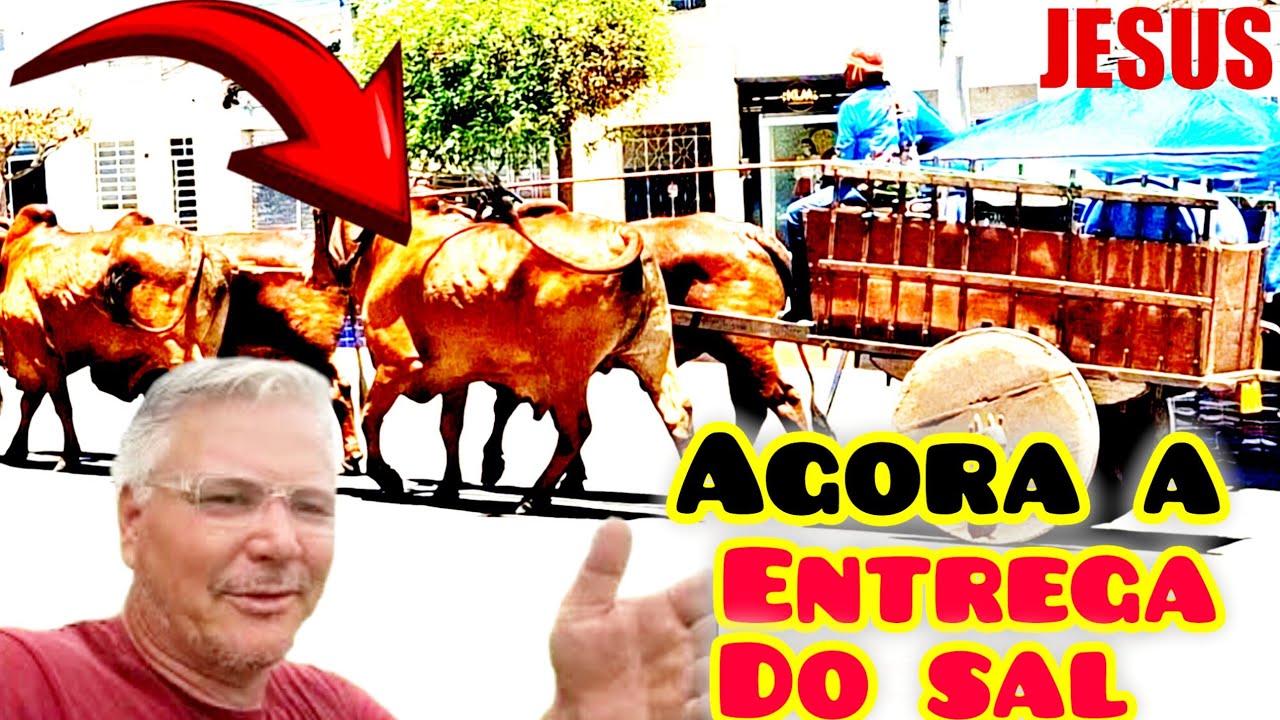 CIDADE VOLTADA A CARROS DE BOI... TIVEMOS QUE DAR A VOLTA NA CIDADE 