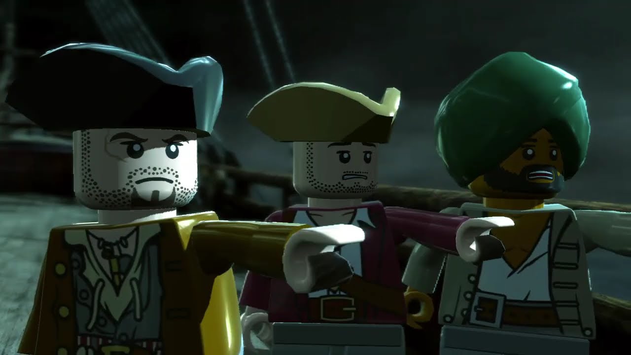 Lego pirates of the Caribbean 4 parts 2 and 3