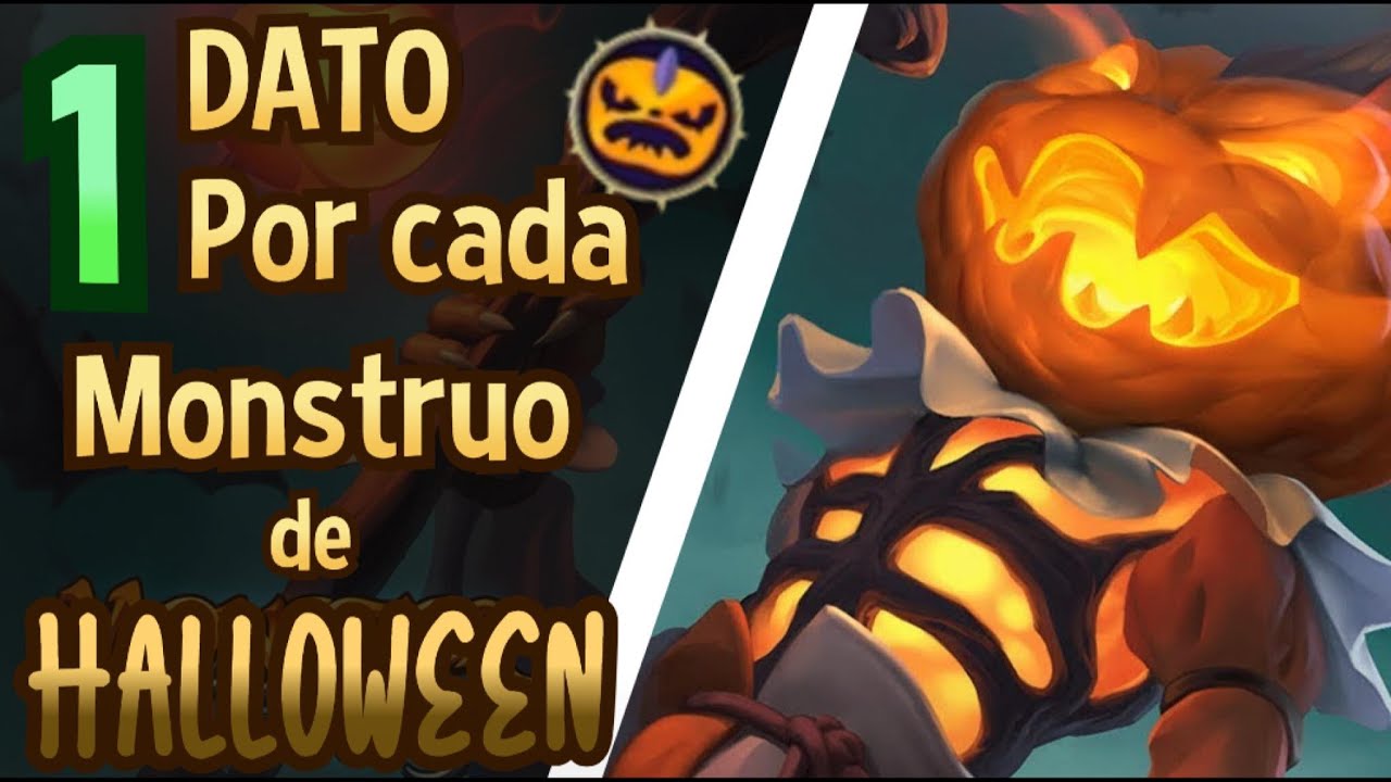 1 DATO Por Cada Monstruo De HALLOWEEN - Monster legends Especial Halloween 2021