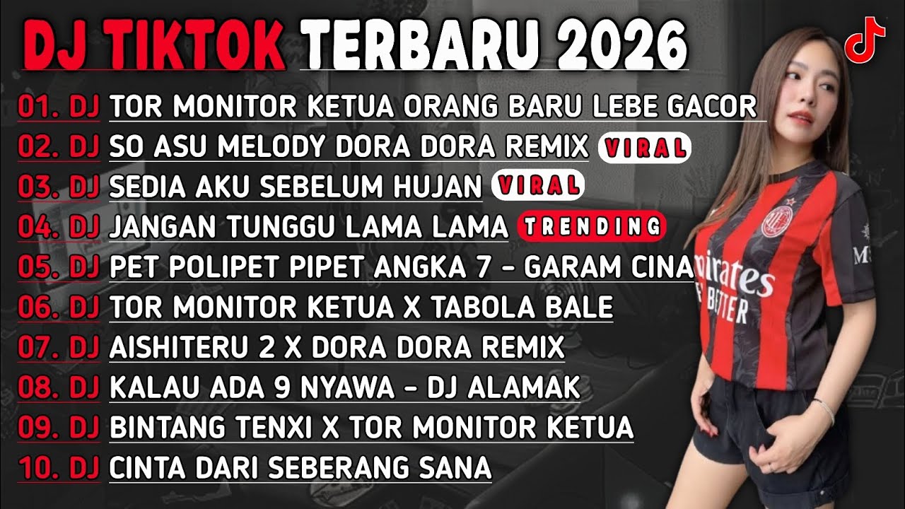 DJ TIKTOK TERBARU 2025🎵DJ TOR MONITOR KETUA ORANG BARU LEBE GACOR🎵DJ SO ASU MELODY DORA DORA🔥