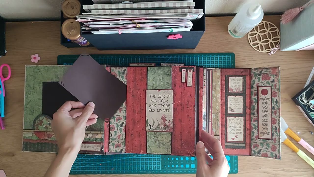 Album scrap Oriental Garden de Stamperia