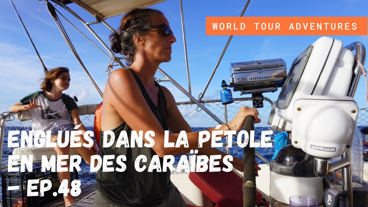 Englués dans la pétole en mer des Caraïbes - Ep.48 I Voyage en voilier
