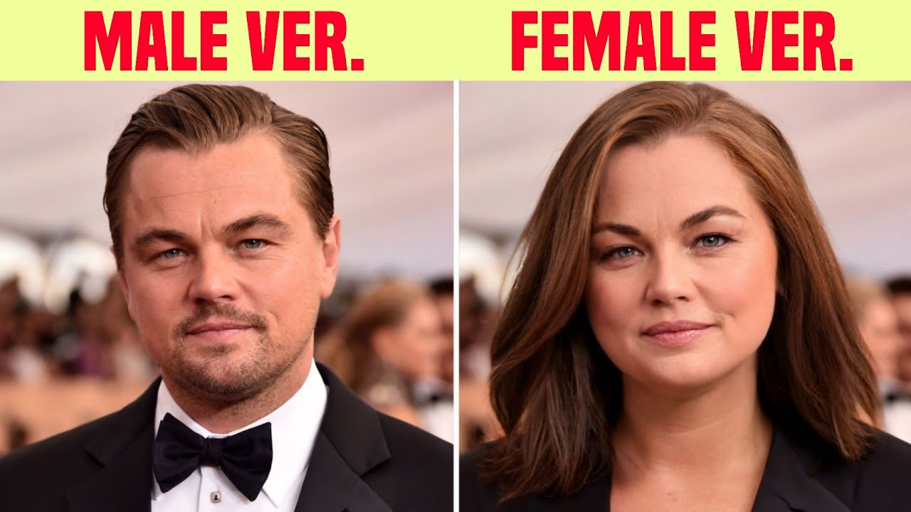 100+ Famous Male Celebrities If They Were Women!