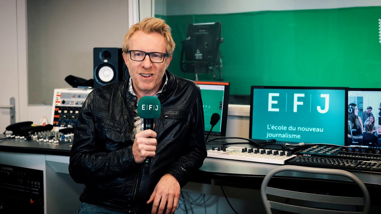 Le journaliste et animateur TV J&eacute;r&ocirc;me Pitorin s'associe &agrave; l'EFJ !