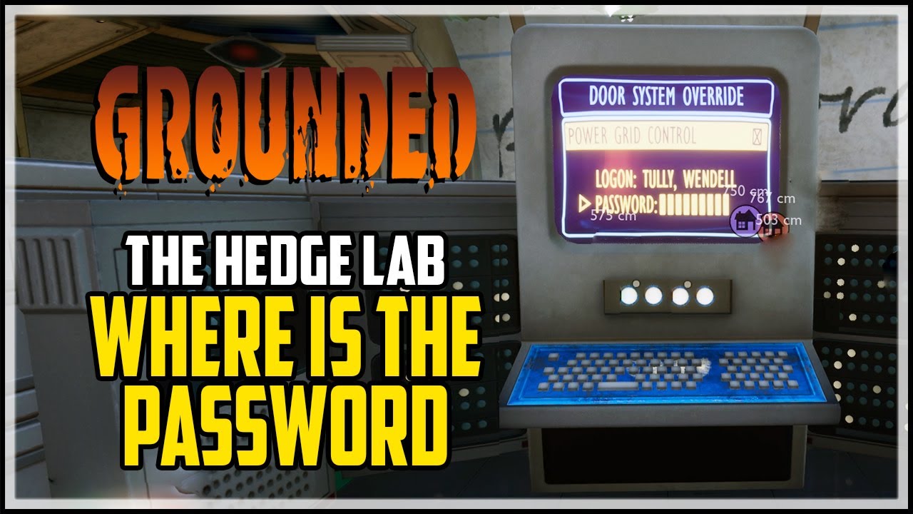 Find The Terminal Password Grounded The Hedge Lab Quest