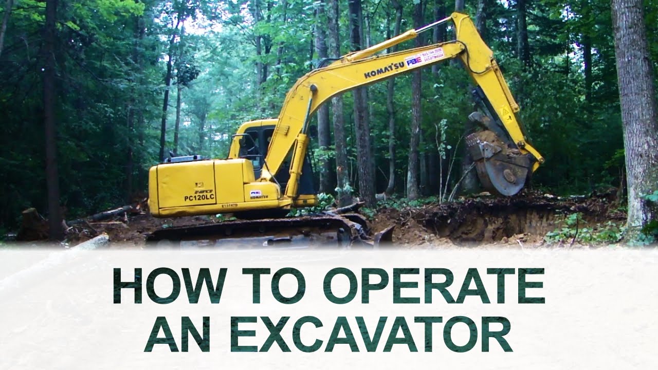 Excavator Operation 101