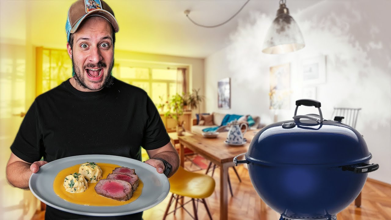 NETTS v BRNĚ mě inspiroval k tomu si ugrilovat svíčkovou na grilu!