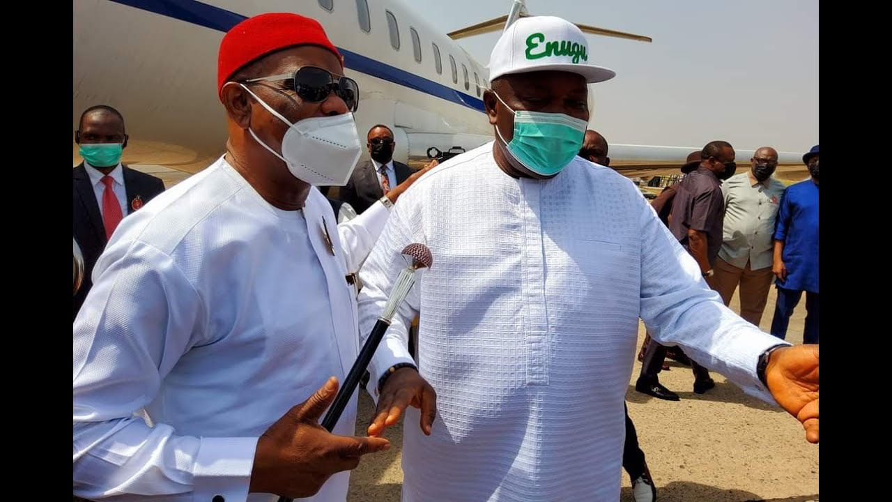 See Wike's Grand Entry Into Enugu And Uwgwuanyi's Special Reception For The Rivers Governor