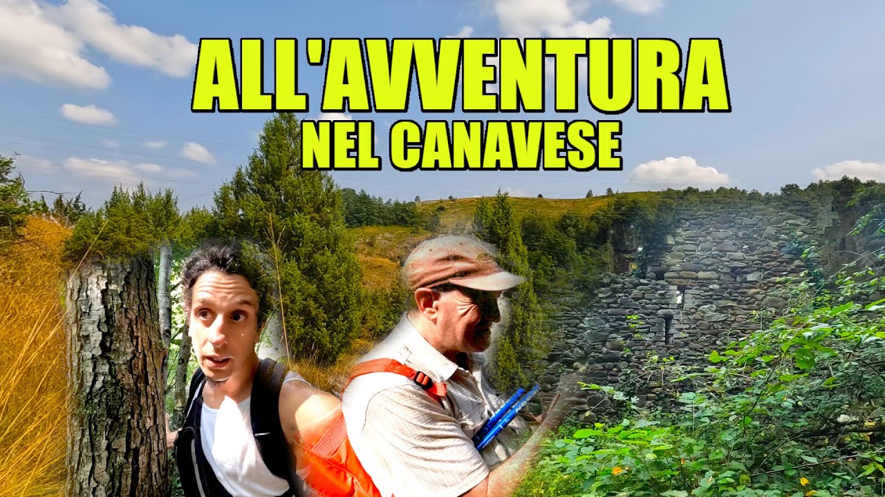 ESCURSIONE CON PIERO NELLE TERRE SELVAGGE DEL CANAVESE CON ESPLORAZIONE D'ANTICHE CASE! (Parte 2)
