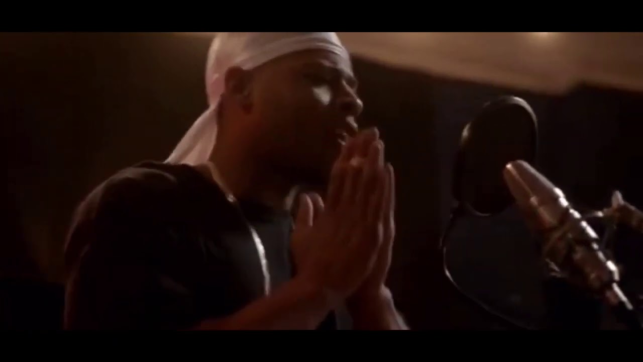 Hakeem doing the last scene of the movie