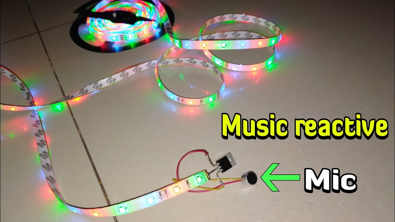 Music Reactive Led - Led Strip Menyala sesuai irama musik