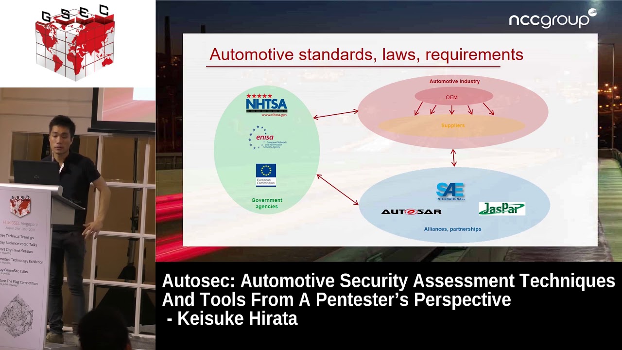 #HITBGSEC 2017 CommSec D1 - Automotive Security Assessment Techniques And Tools  - Keisuke Hirata