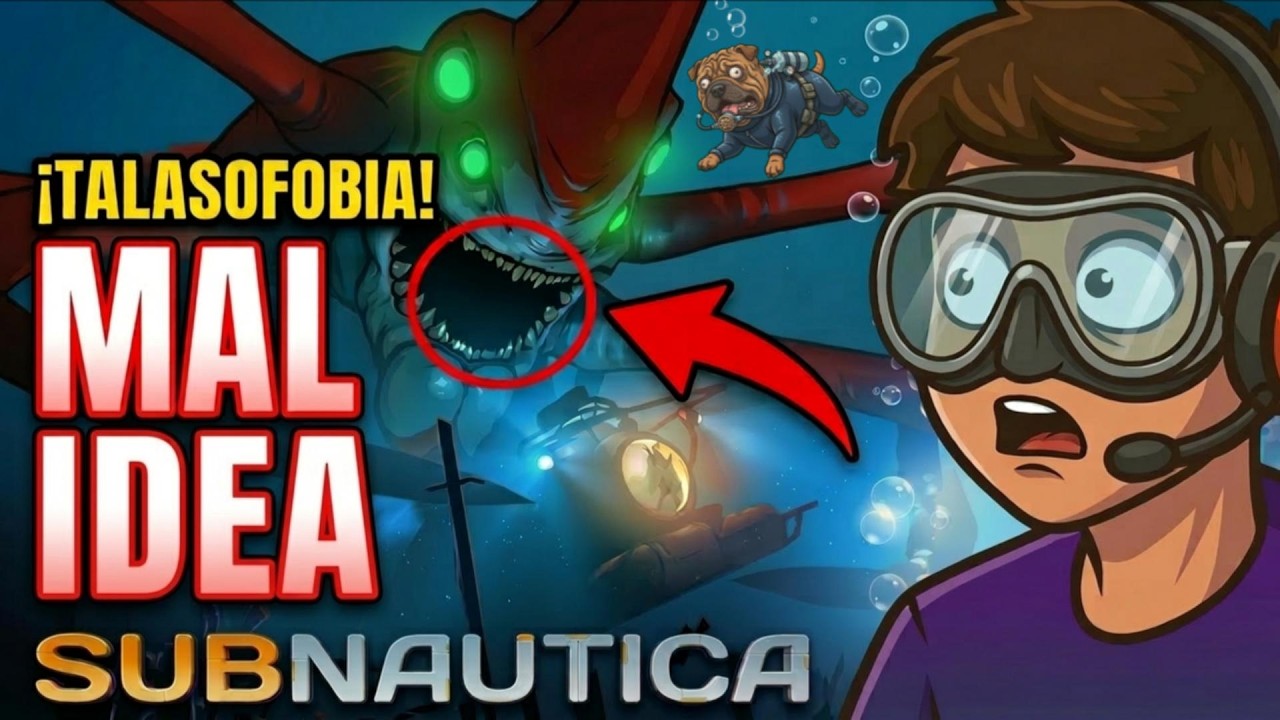 TALASOFÓBICO vs SUBNAUTICA: Final inesperado... (TRAUMADO)