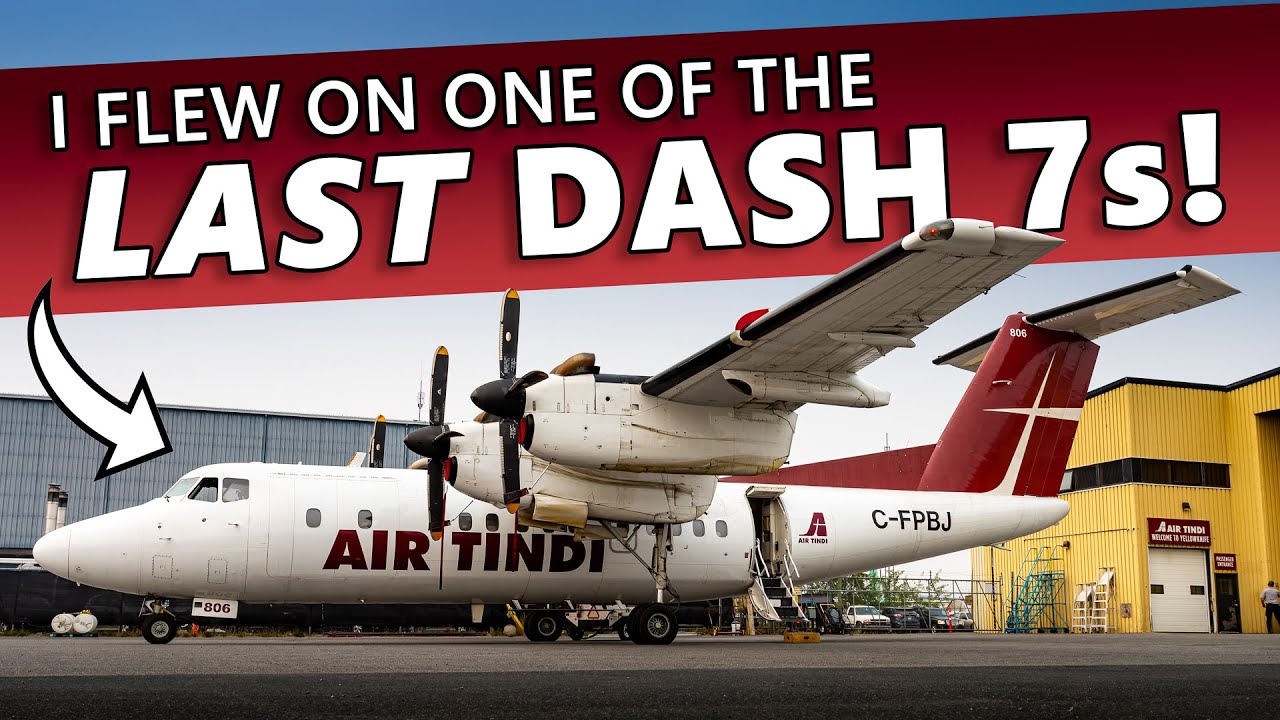 Я летал на одном из ПОСЛЕДНИХ Dash 7 в МИРЕ!