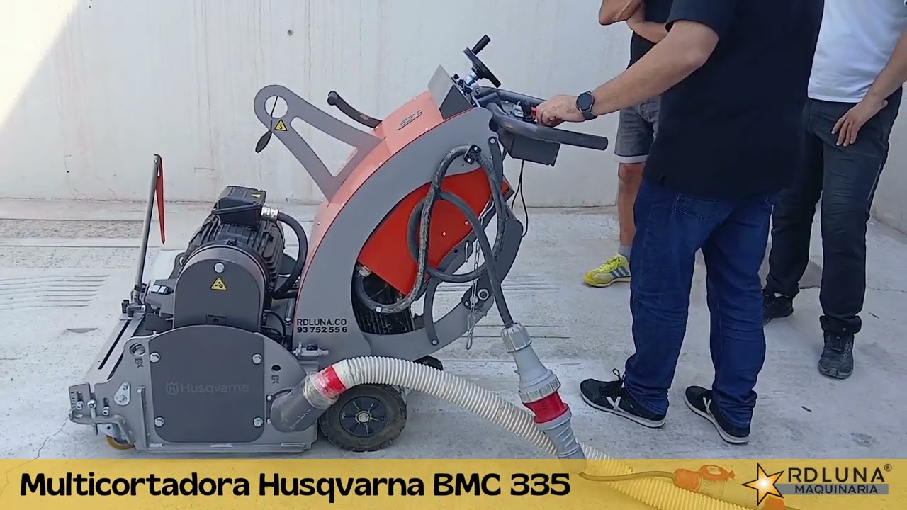 Descubre la multicortadora Husqvarna BMC 335: potencia, precisión y comodidad.