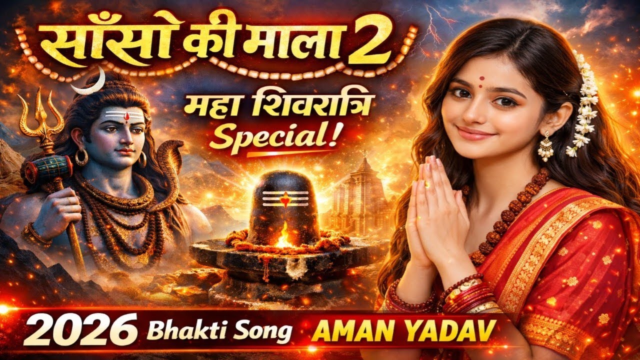 #video साँसो की माला 2 | महा शिवरात्रि Special | 2026 Bhakti song | Aman Yadav #bhaktisong 