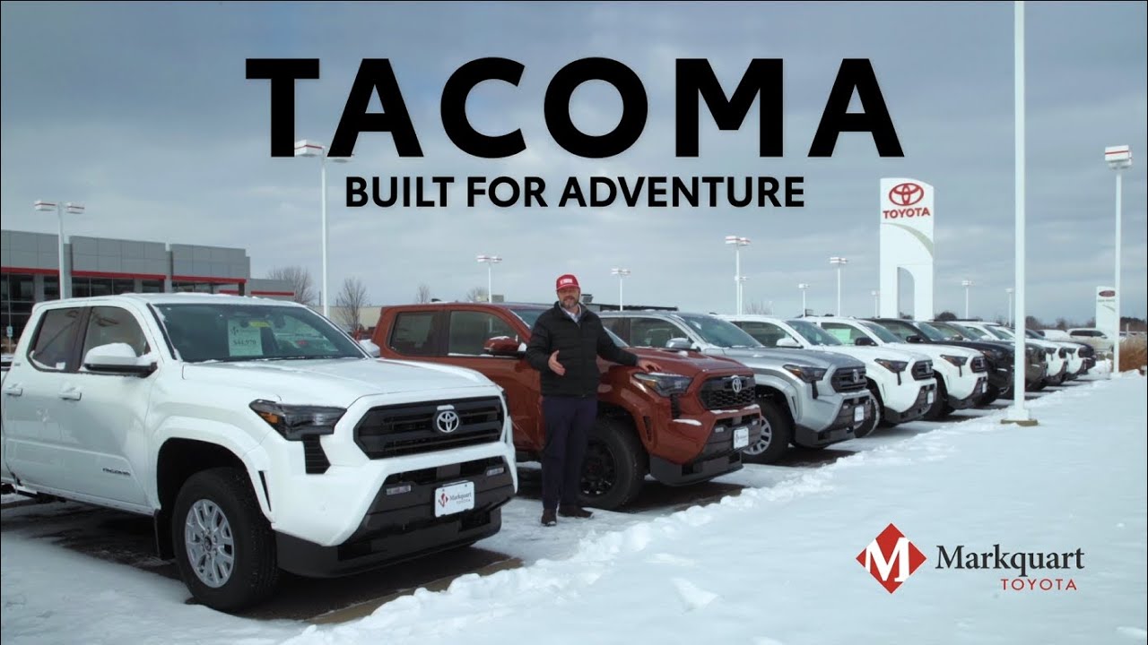 Возьмите в аренду новую Toyota Tacoma SR5 2025 года выпуска за 325 долларов в месяц * | Markquart...