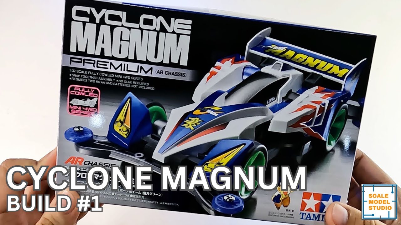 Build #1| How to build Magnum Saber Cyclone Tamiya Mini4wd #tamiya #mini4wd #toys