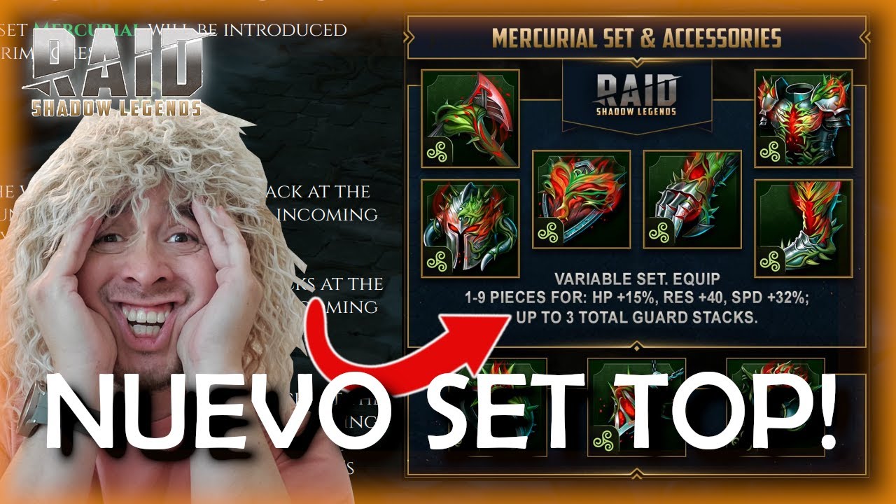 SET MERCURIAL + RELIQUIAS GOD PARA POBRES!! MAS DEL BOSQUE LUGUBRE! 🌑🌳 | RAID SHADOW LEGENDS Espanol