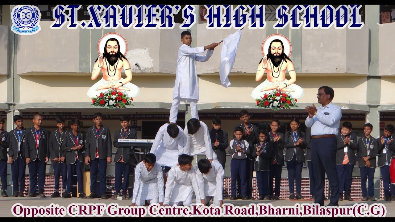 Special Assembly in Honour of Sant Guru Ghasidas Jayanti-2025 | St. Xavier's High School |17.12.2025