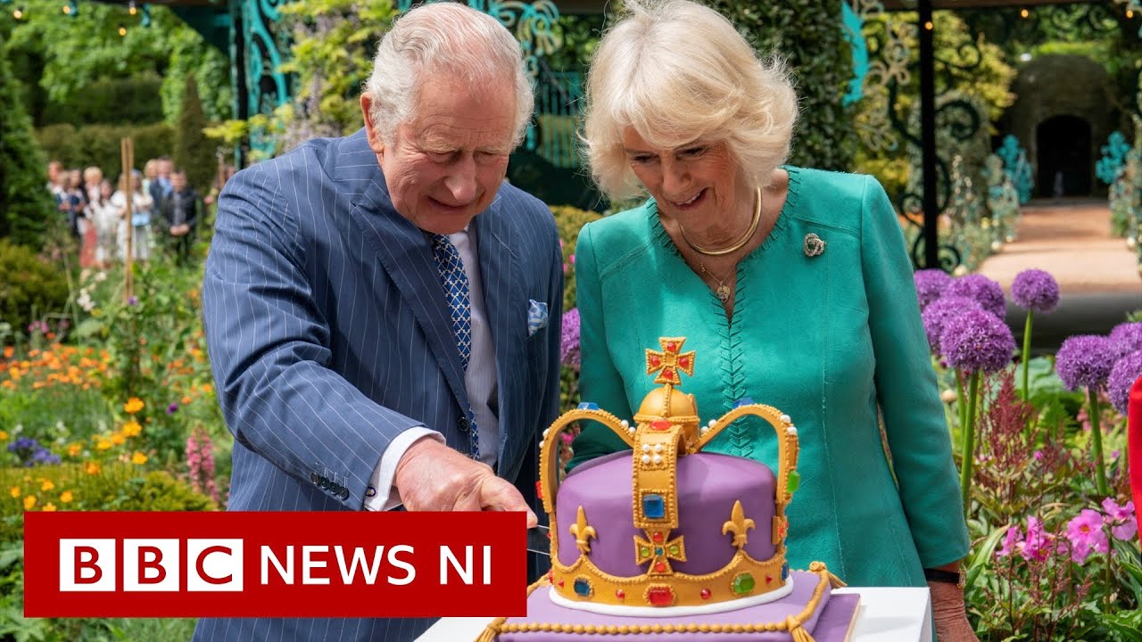 King Charles and Queen Camilla open Coronation Garden in Newtownabbey