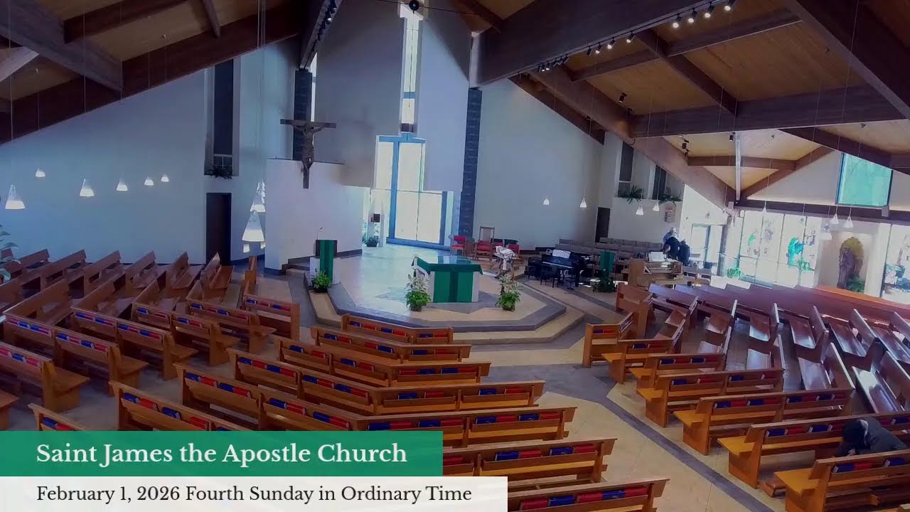 Livestream at Saint James the Apostle Church