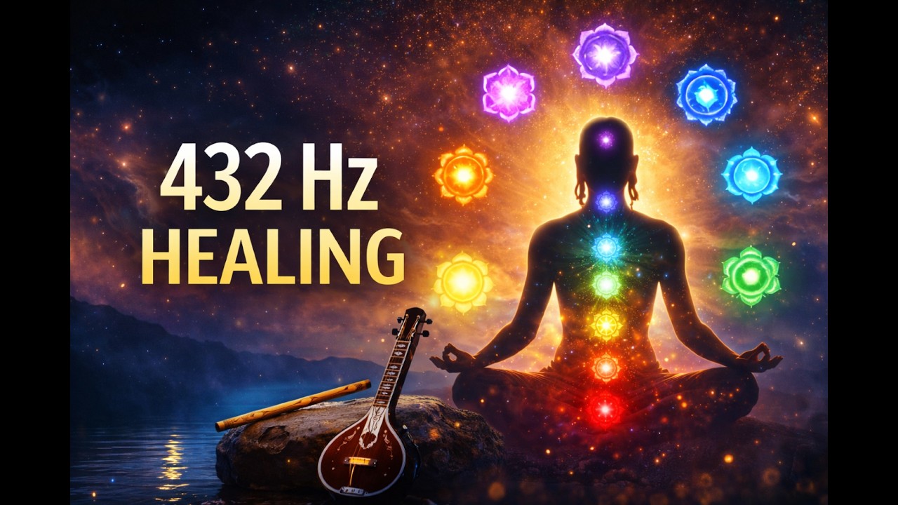 432 Hz Healing Music for Mind Body & Soul | Balance All 7 Chakras | Indian Flute Meditation