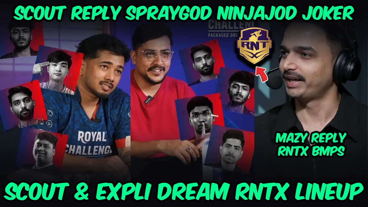 Scout Explicit Dream RNTX Lineup ft. Spraygod NinjaJOD & Joker Tracegod | Mazy on RNTX BMPS 2026
