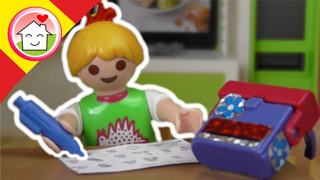 Playmobil en español Deberes - La Familia Hauser