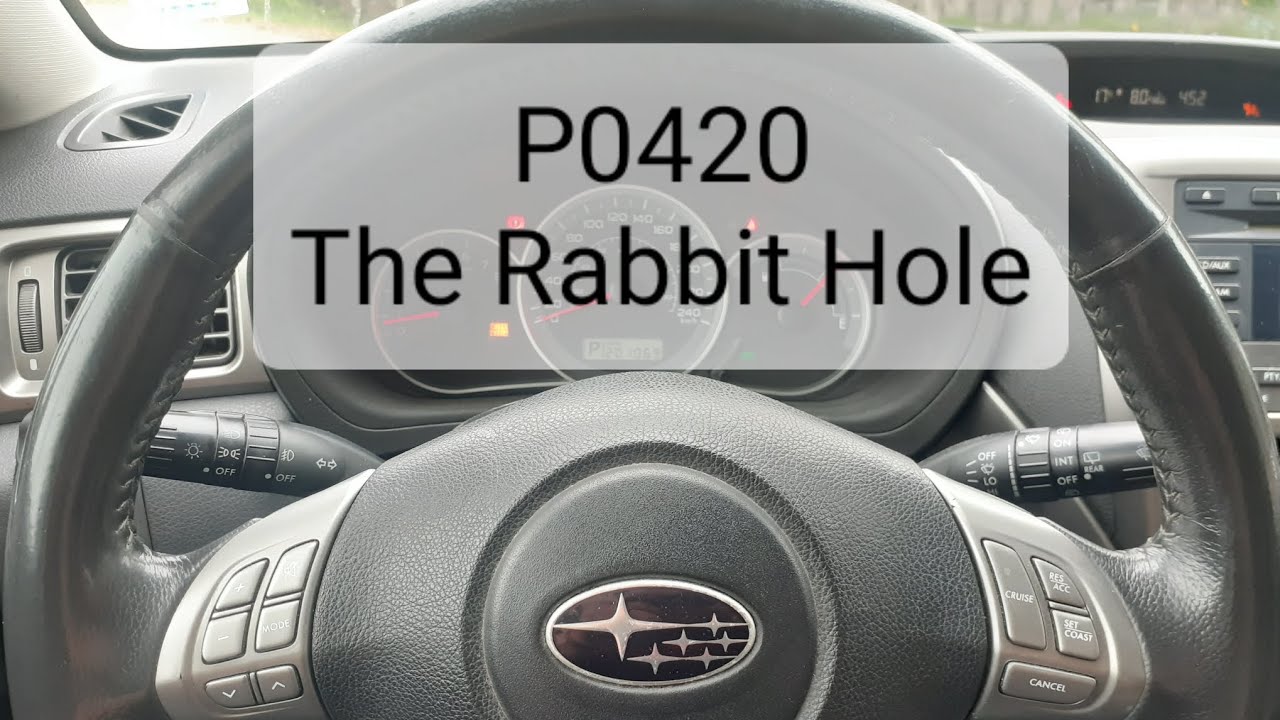 How To Address a Subaru P0420 (Step by Step)