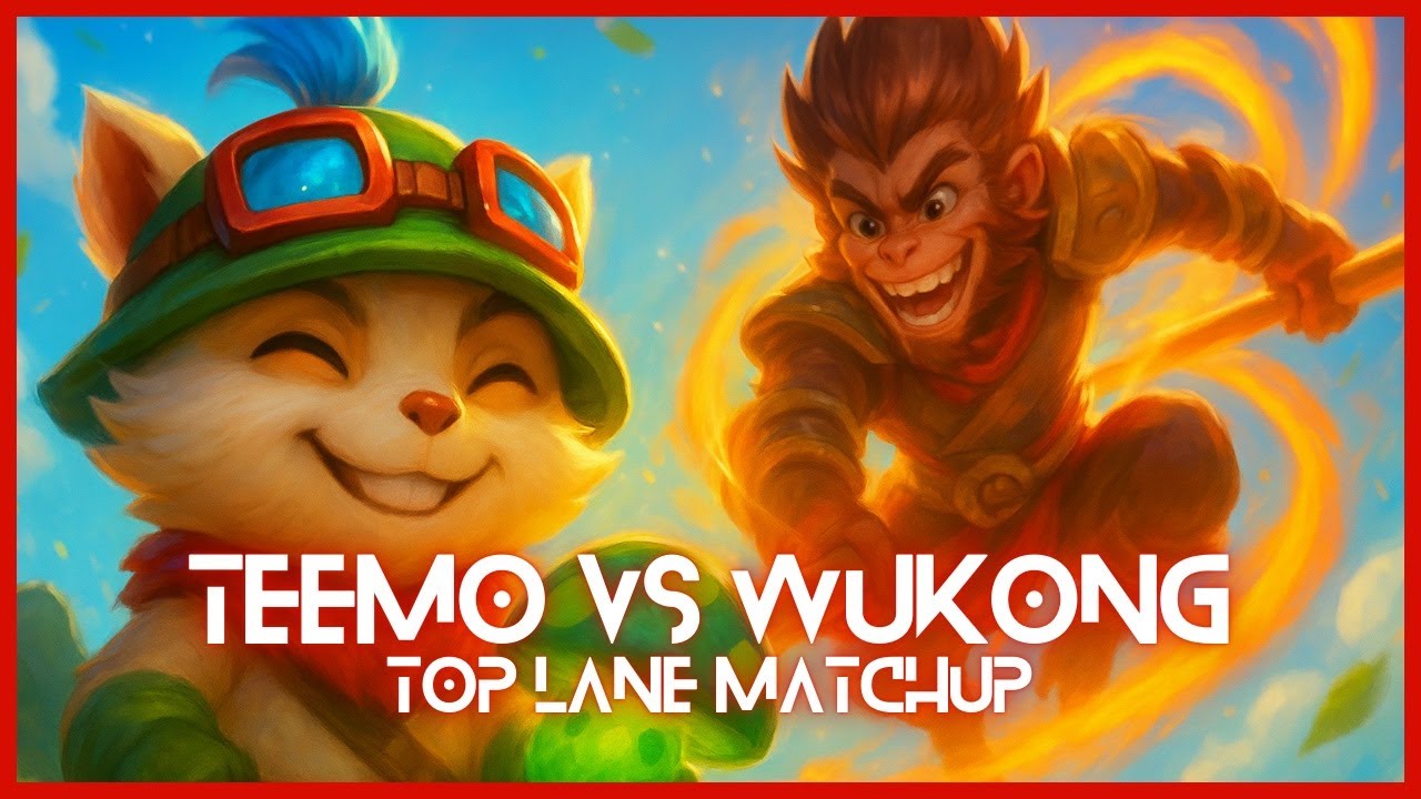 Teemo vs Wukong: Wukong Went FULL MR (FULL GAME)