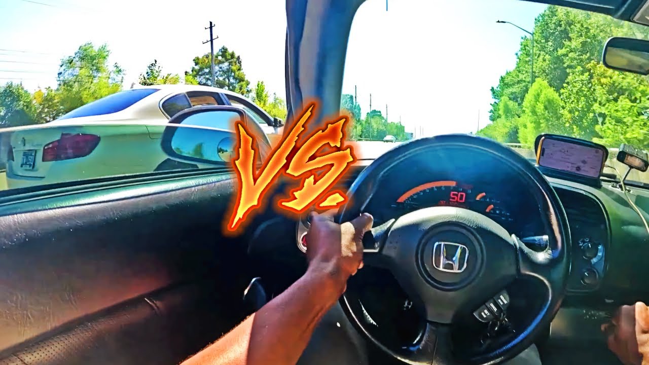 F10 BMW 535i vs AP2 Honda S2000 - Does Boost Beat VTEC?
