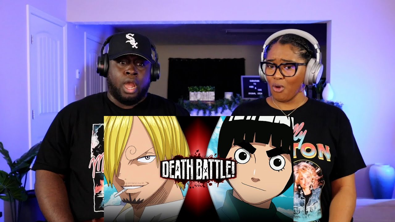 Kidd and Cee Reacts To Sanji VS Rock Lee | DEATH BATTLE!