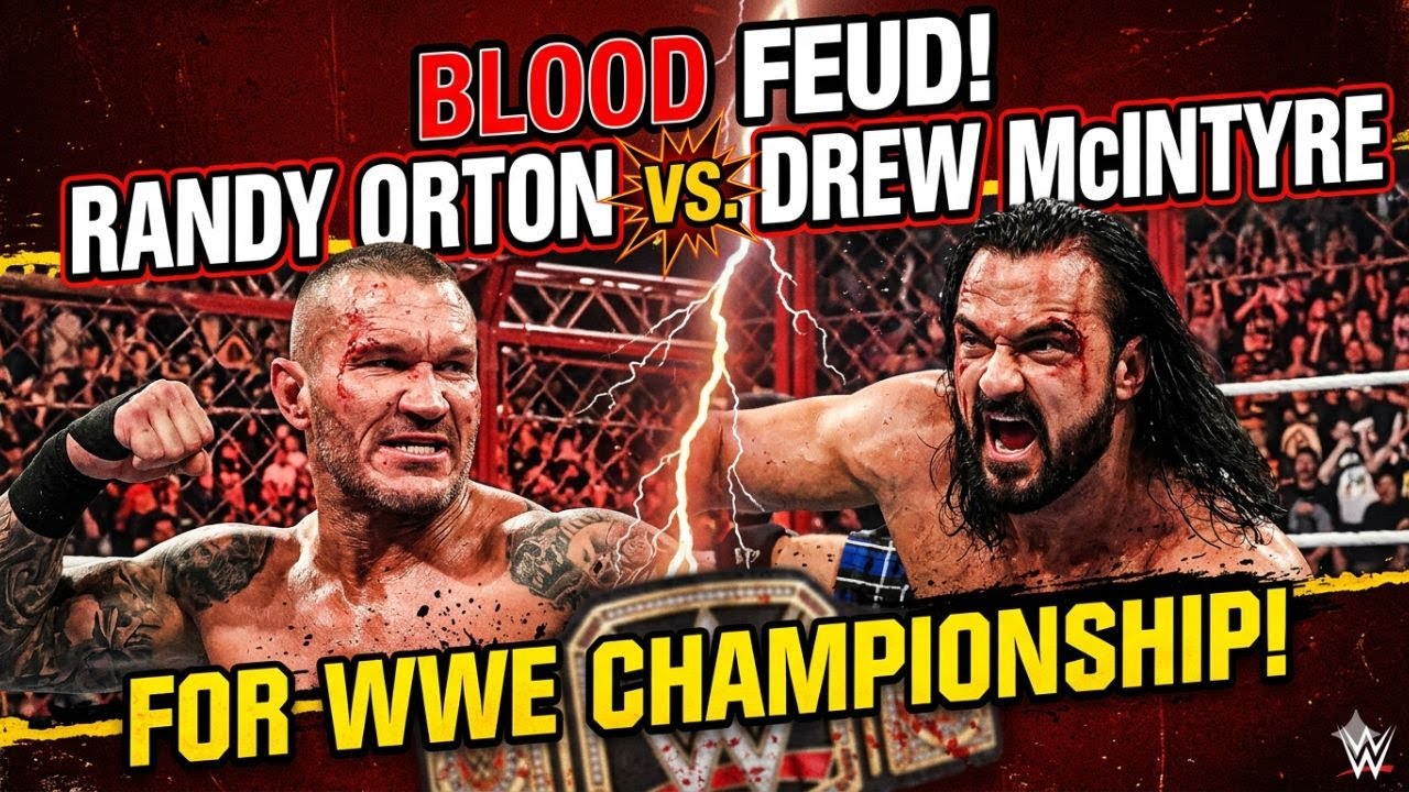 🔴 Randy Orton vs Drew McIntyre LIVE | RKO vs Claymore 😱 #Shorts