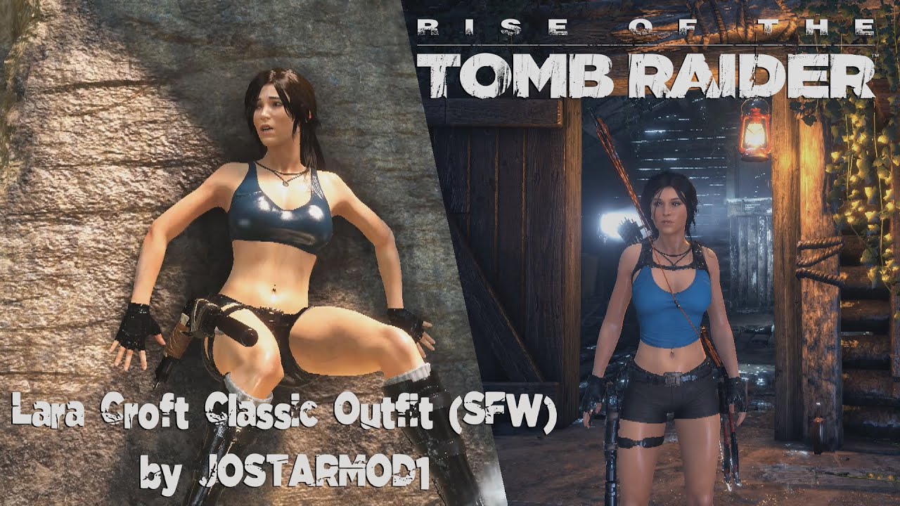 (54th Birthday of Lara Croft) Rise of the Tomb Raider: Modding Showcase-Lara Croft Classic Outfit