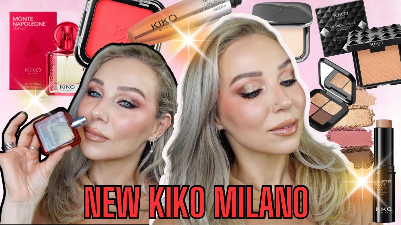 TESTING NEW KIKO MILANO MAKEUP  New Makeup &  French Perfume