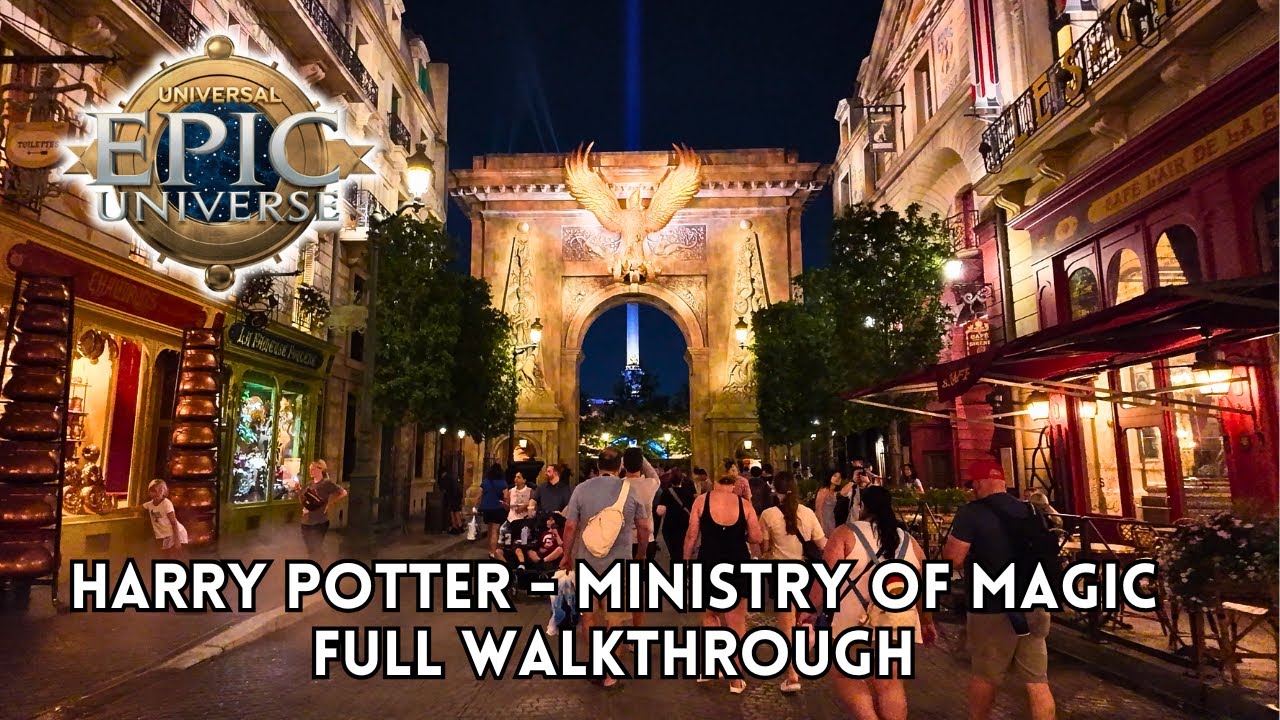 Harry Potter Ministry of Magic | FULL Land Tour POV (Epic Universe 4K)
