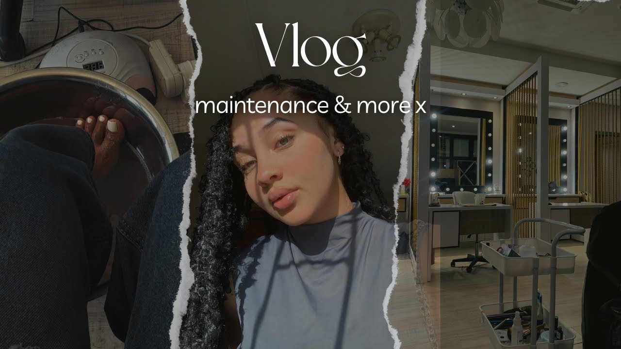 Random Vlog: maintenance, skincare etc |Namibian YouTuber