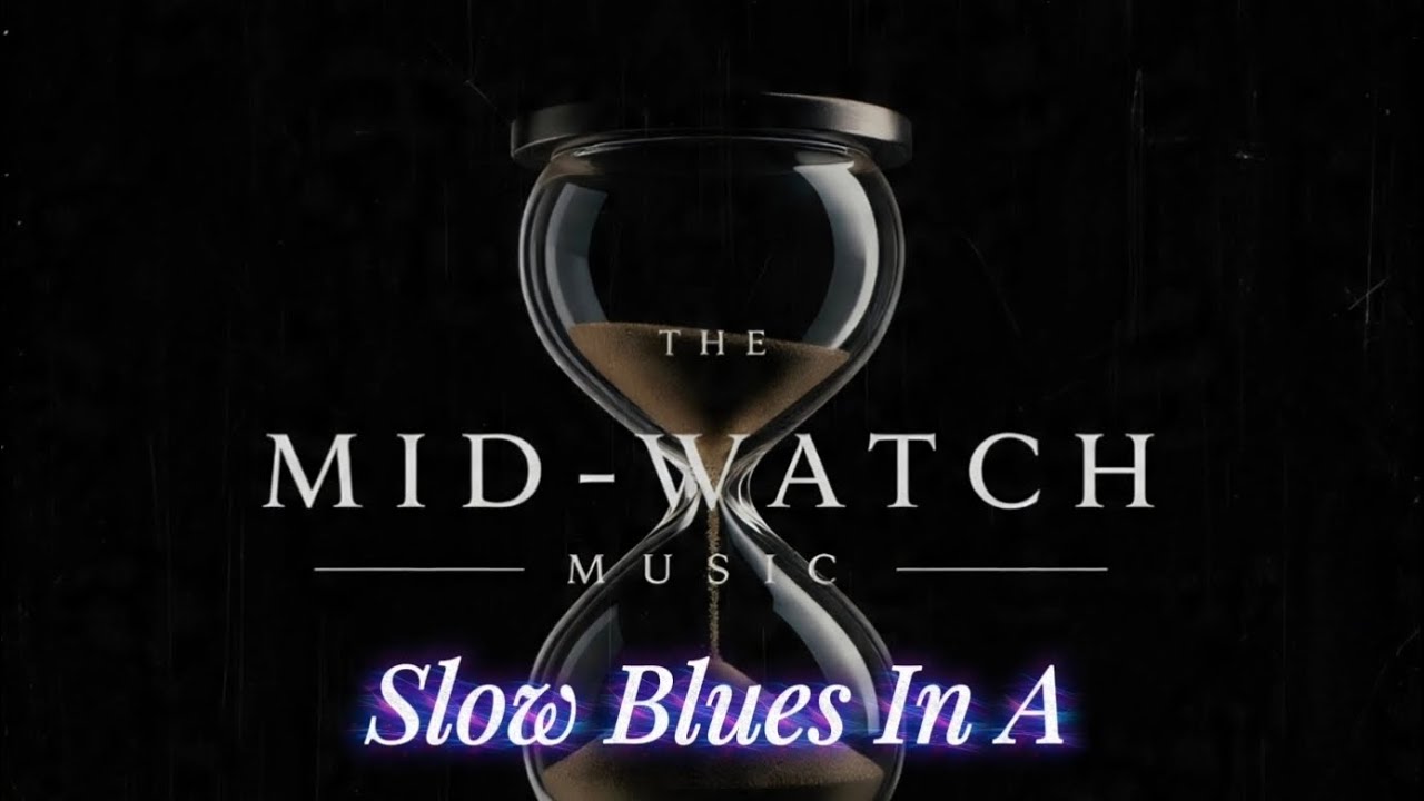 Slow Blues Backing Track in A (