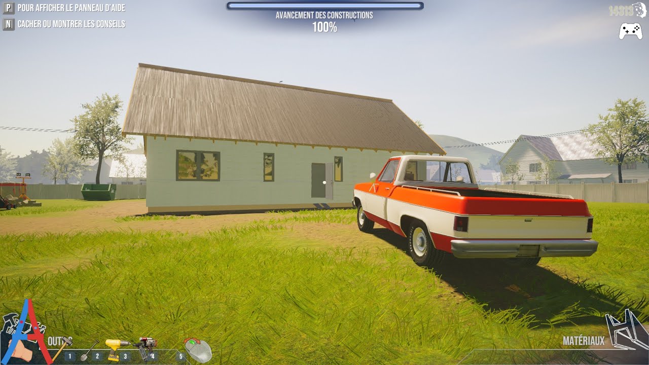 😃 Direction le Canada pour construire un chalet sur House Builder [Let's Play fr#7]😃