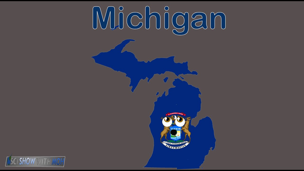 Michigan Ultimate Geography Song (FULLY ANIMATED!)