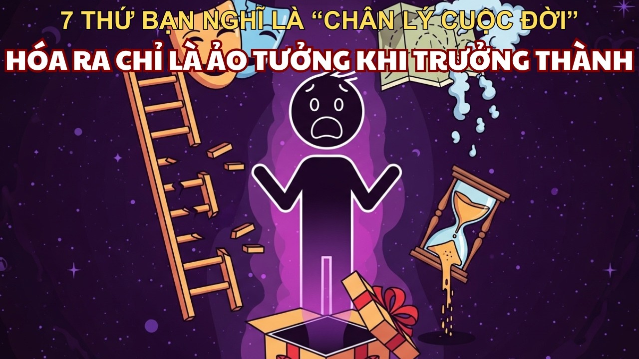 7 Thứ Bạn Nghĩ Là “CHÂN LÝ CUỘC ĐỜI”… Hóa Ra Chỉ Là ẢO TƯỞNG Khi Trưởng Thành