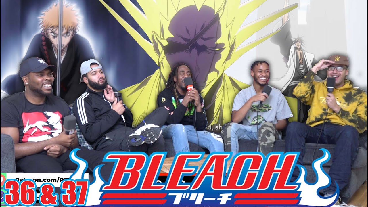 Кенпачи находит Ичиго! РЕАКЦИЯ на 36 и 37 серии Bleach!