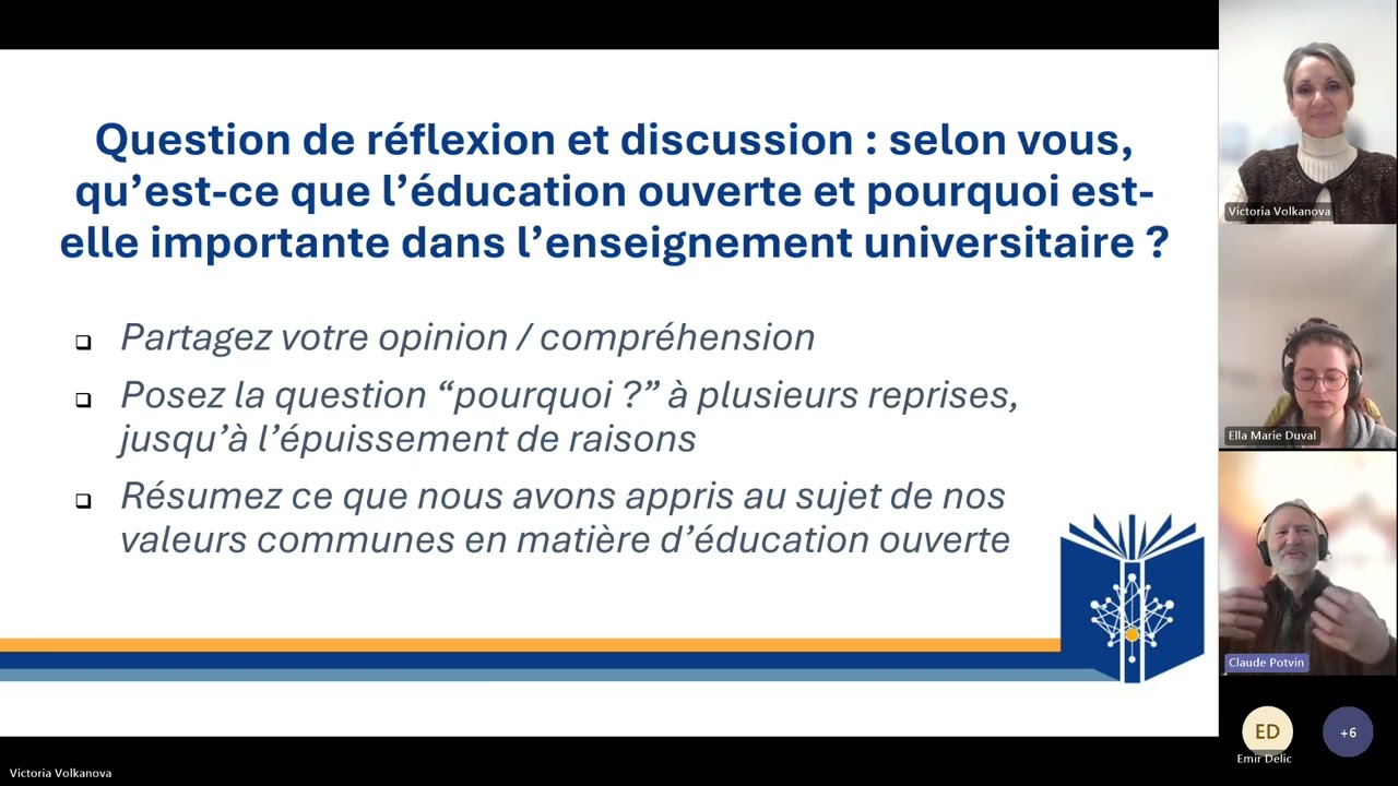 &Eacute;ducation ouverte et Ressources &eacute;ducatives libres 101