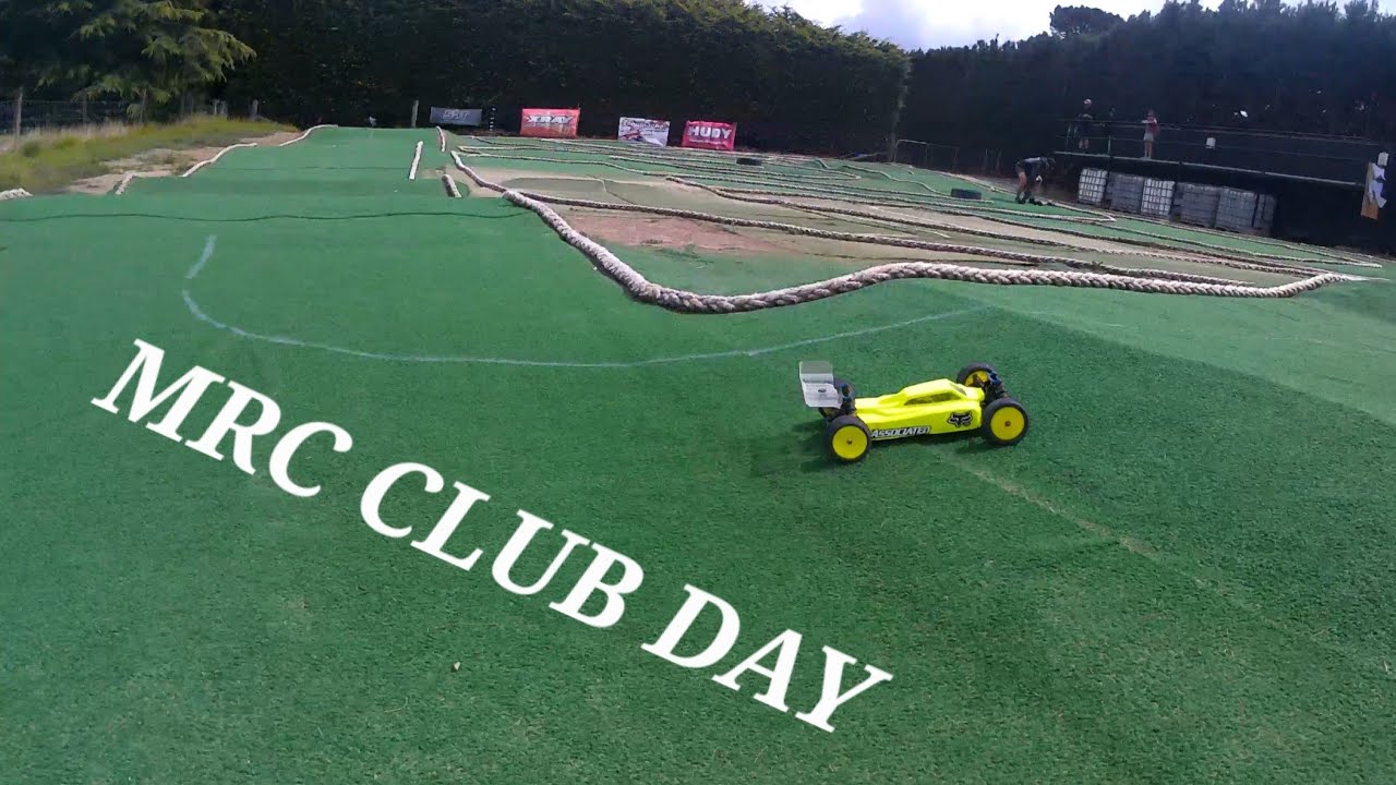 At MRC RC track in Christchuch NZ racing my 4WD buggy
