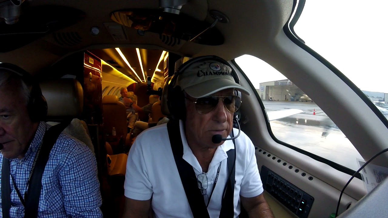 CJ 4 Departing Latrobe for Miami's Opa Locka Airport