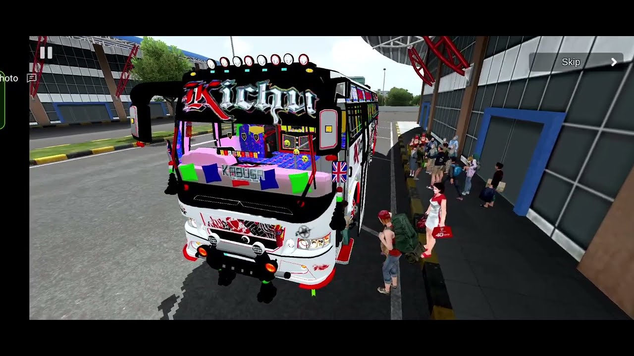 💥 after long time Bach again video bus simulator indonesia android game play video 
