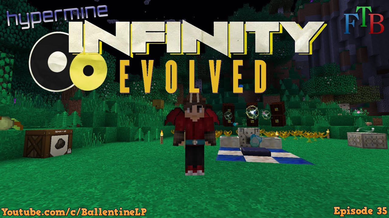 Minecraft Mods - FTB Infinity Evolved - Episode 35 - Terrasteel FAIL! (Hypermine Server)